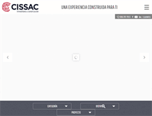 Tablet Screenshot of cissacperu.com